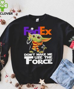 Official Baby Yoda FedEx don’t make me use the Force shirt