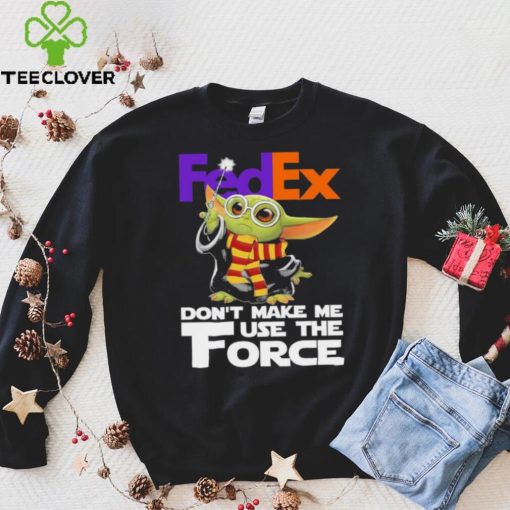 Official Baby Yoda FedEx don’t make me use the Force shirt