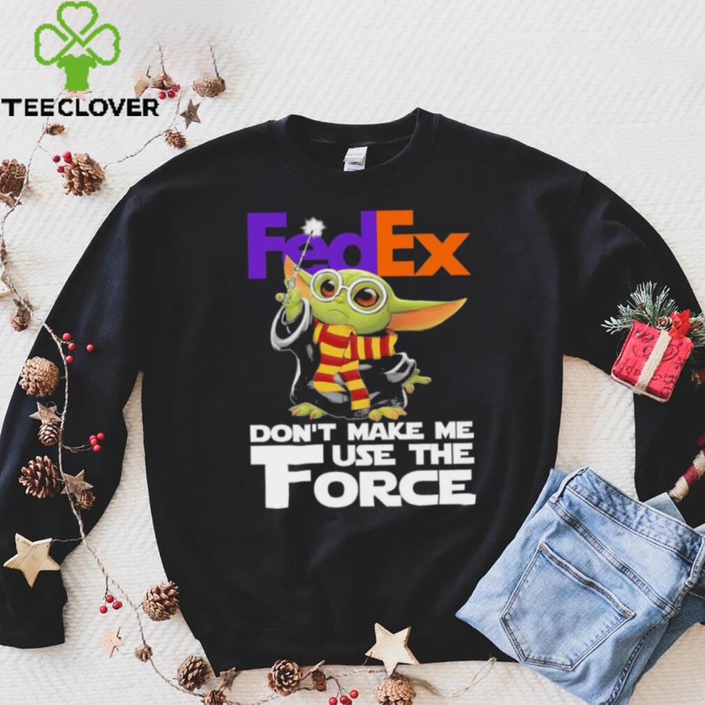Official Baby Yoda FedEx don’t make me use the Force shirt Official Baby Yoda FedEx don’t make me use the Force shirt