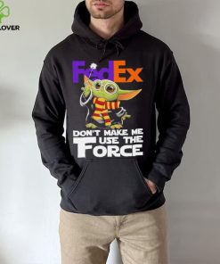 Official Baby Yoda FedEx don’t make me use the Force shirt
