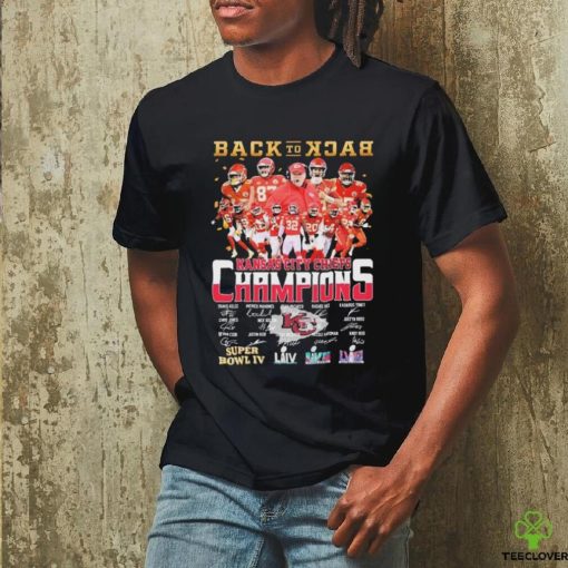 Official Back To Back Super Bowl Champions Kansas City Chiefs Super Bowl LVIII LVII Shirt_LE_auto_x2