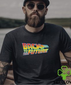 Official Back To The Future Classic Logo T Shirt