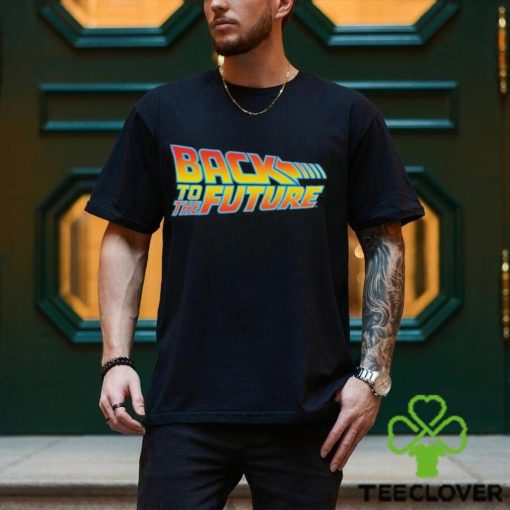 Official Back To The Future Classic Logo T Shirt