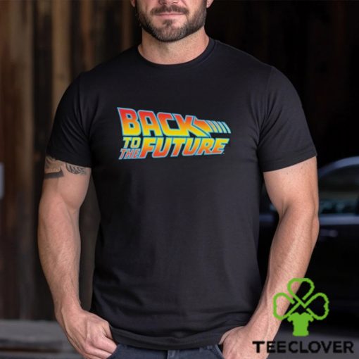 Official Back To The Future Classic Logo T Shirt