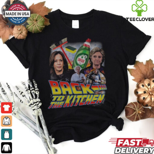 Official Back to the Kitchen Statement Bold Satire Tee