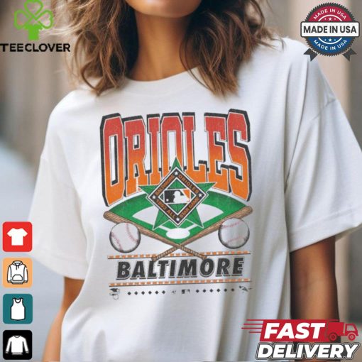 Official Baltimore Orioles White Straight Shot 47 Franklin Fashion Shirt