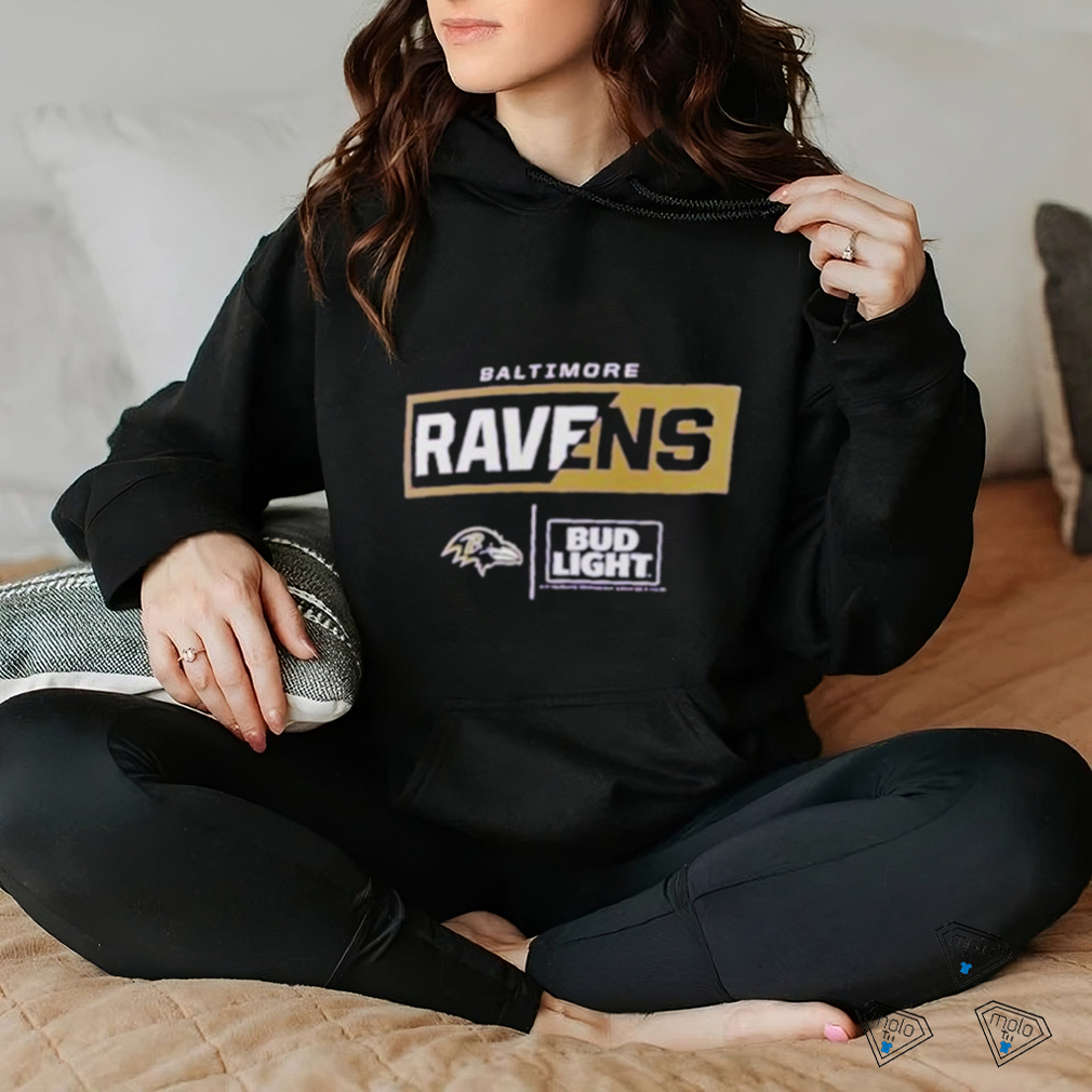 Baltimore Ravens logo bud light shirt, hoodie, sweater and v-neck t-shirt