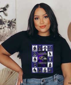 Official Baltimore Ravens Legends Signatures 2023 Shirt