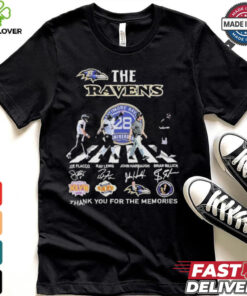 Official Baltimore Ravens Thank You For 128 Years The Ravens Legends 2024 T Shirt