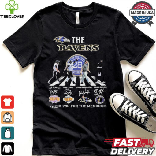 Official Baltimore Ravens Thank You For 128 Years The Ravens Legends 2024 T Shirt