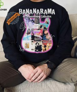 Official Bananarama 45th Anniversary Collection Signatures shirt