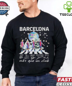 Official Barcelona FC 2024 Christmas Mes Que Un Club T Shirt