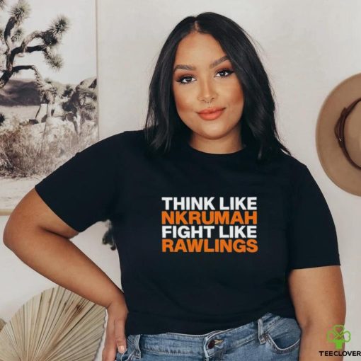 Official Barkervogues Thing Like Nkrumah Fight Like Rawlings Shirt