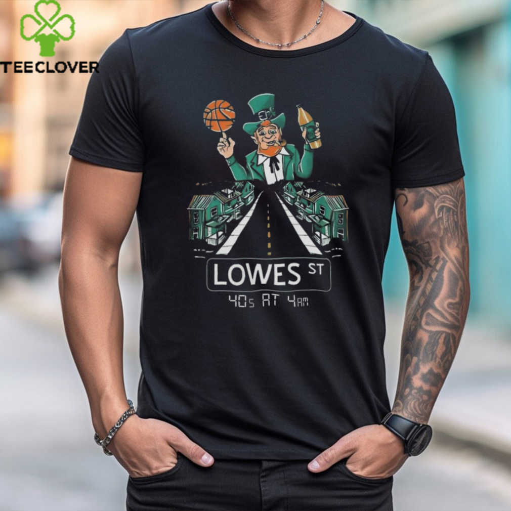 Official Barstool Sports 40S At 4 Am Lowes Green T Shirt Official Barstool Sports 40S At 4 Am Lowes Green T Shirt