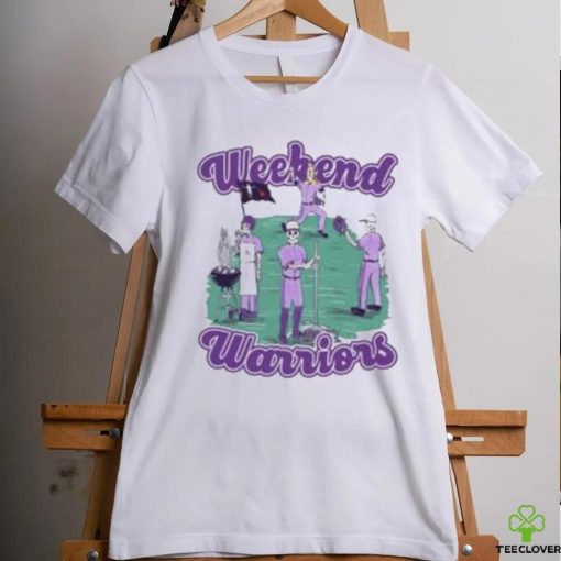 Official Barstool Sports Merch Store Barstool U Ec Weekend Warriors Crew neck from Barstool U Barstool Sports Apparel shirt