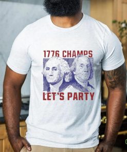 Official Barstool Sports Merch Store Let’s Party USA Shirt