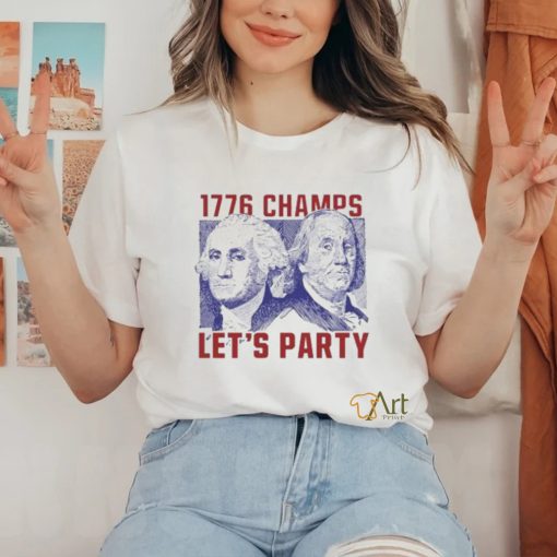 Official Barstool Sports Merch Store Let’s Party USA Shirt