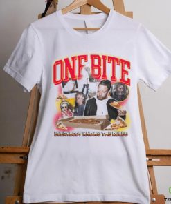 Official Barstool Sports Store Dave Portnoy One Bite Everyone Knows The Rules Shirt