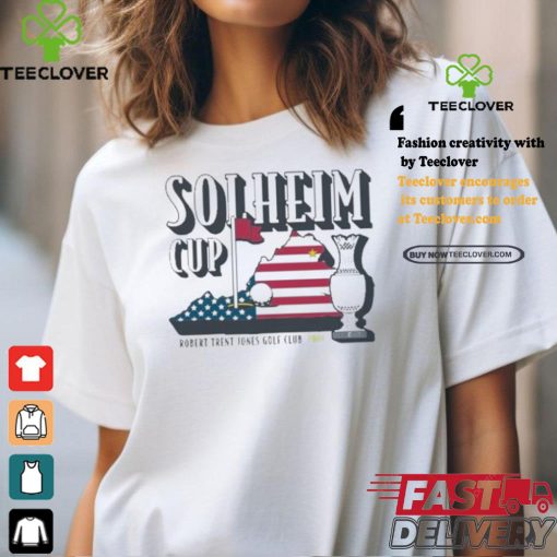 Official Barstool golf x solheim cup Virginia T shirt
