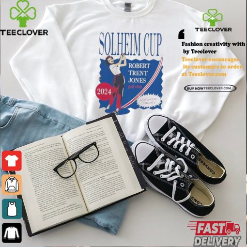 Official Barstool golf x solheim cup retro golfer T shirt
