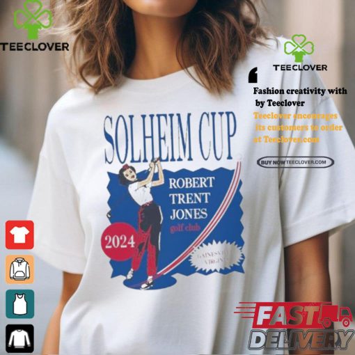 Official Barstool golf x solheim cup retro golfer T shirt