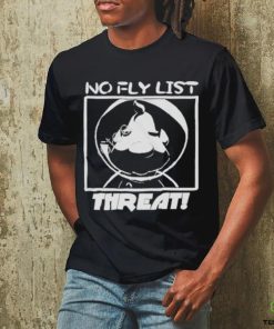 Official Bastard Jumpscare No Fly List Threat Black Shirt