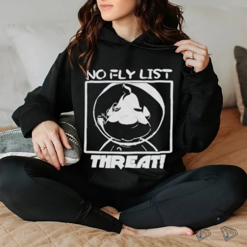 Official Bastard Jumpscare No Fly List Threat Black Shirt