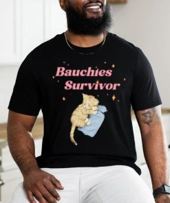 Official Bauchies Survivor Cat T Shirt