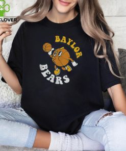 Official Baylor Bears Comfort Colors Basketball Logo Tee Shirt