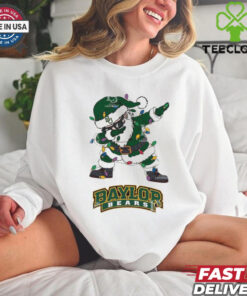 Official Baylor Bears Dabbing Santa Claus Ugly Christmas Light shirt
