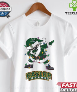 Official Baylor Bears Dabbing Santa Claus Ugly Christmas Light shirt