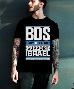 Official Bds Buy Defend Support Israel Shirt