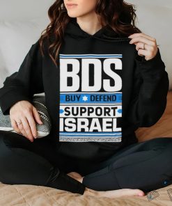 Official Bds Buy Defend Support Israel Shirt