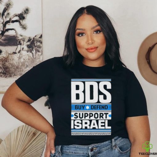 Official Bds Buy Defend Support Israel Shirt