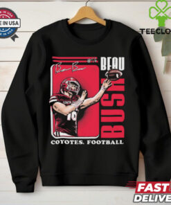 Official Beau Bush Illustrated South Dakota Coyotes Football Graphic Signature t shirt