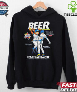Official Beer Of Champions Paperback Brewing Company Los Angeles Dodgers World Series Shirt