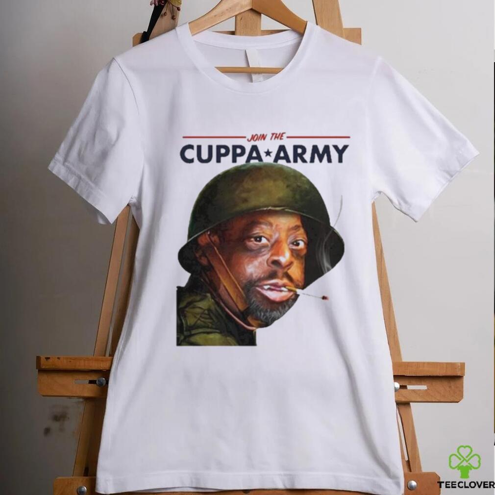 Official Beetlepimp Join The Cuppa Army Shirt Official Beetlepimp Join The Cuppa Army Shirt
