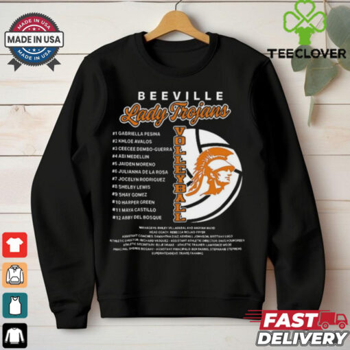 Official Beeville Lady Trojans Volleyball Gabriella Pesina Khloe Avalos Vintgae t shirt