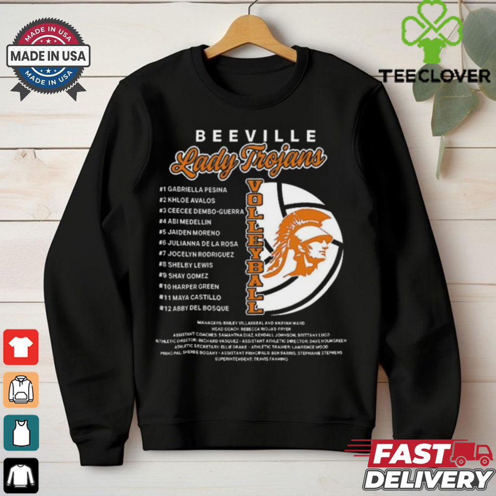 Official Beeville Lady Trojans Volleyball Gabriella Pesina Khloe Avalos Vintgae t shirt Official Beeville Lady Trojans Volleyball Gabriella Pesina Khloe Avalos Vintgae t shirt