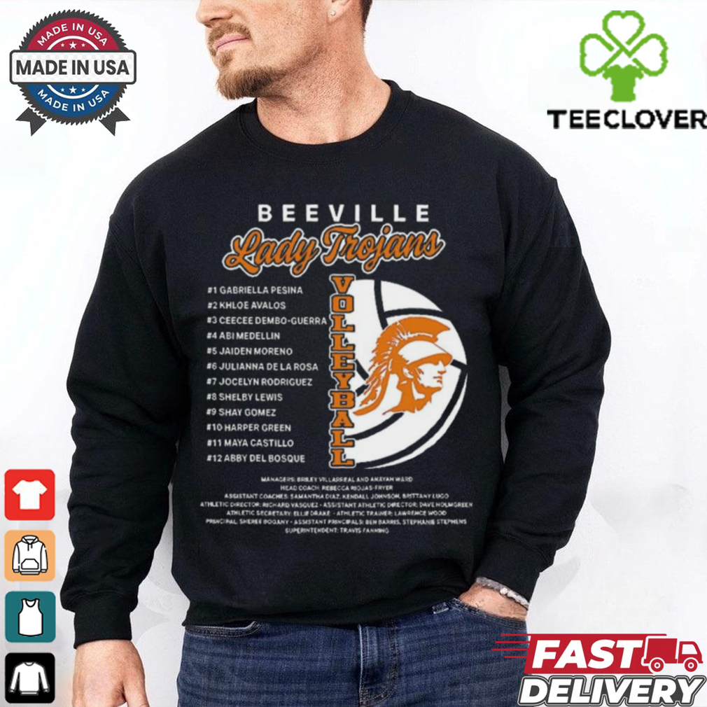 Official Beeville Lady Trojans Volleyball Gabriella Pesina Khloe Avalos Vintgae t shirt Official Beeville Lady Trojans Volleyball Gabriella Pesina Khloe Avalos Vintgae t shirt