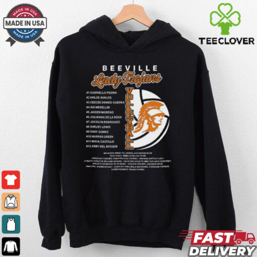 Official Beeville Lady Trojans Volleyball Gabriella Pesina Khloe Avalos Vintgae t shirt