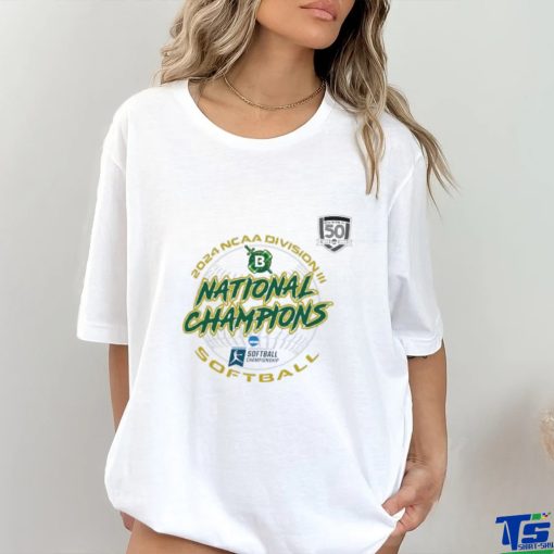 Official Belhaven Blazers 2024 NCAA Division III Softball National Champions Locker Room T Shirt