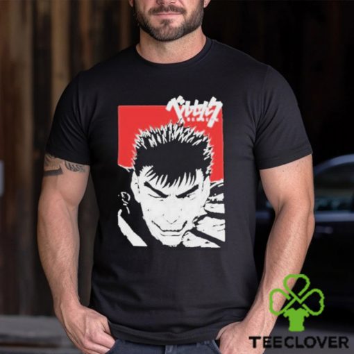 Official Berserk Guts Bloody Berserk Grimace Shirt