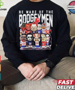 Official Beware Of The Boogeymen Halloween Characters T Shirt