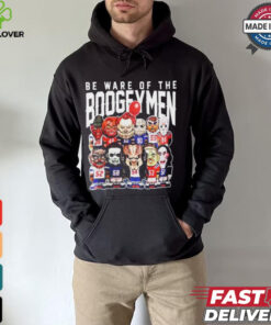 Official Beware Of The Boogeymen Halloween Characters T Shirt