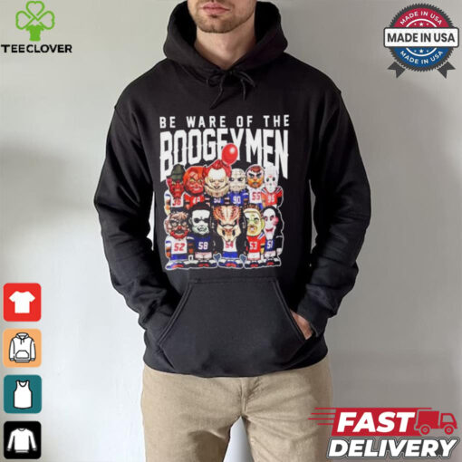 Official Beware Of The Boogeymen Halloween Characters T Shirt