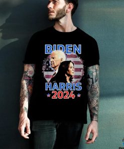 Official Biden And Harris For 2024 Democratics Election Biden Out Harris In Became American President T shirt