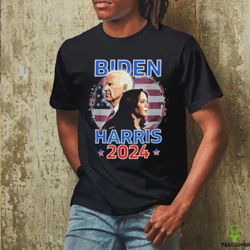 Official Biden And Harris For 2024 Democratics Election Biden Out Harris In Became American President T hoodie, sweater, longsleeve, shirt v-neck, t-shirt