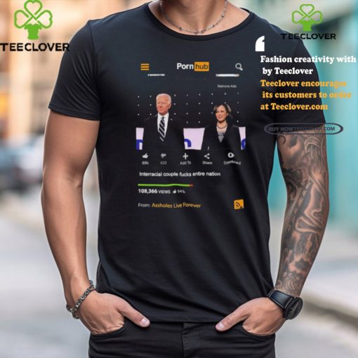 Official Biden Harris Interracial Couple Fucks Nation shirt