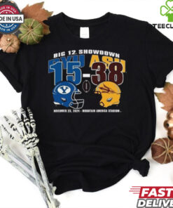 Official Big 12 Showdown 2024 ASU 28 23 BYU Score Shirt